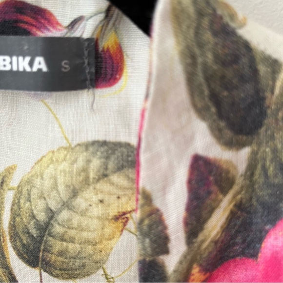 Alembika Floral Mixed Print Cover Up Kimono Style Top Size Small - Picture 3 of 5